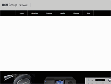 Tablet Screenshot of bwgroup.ch